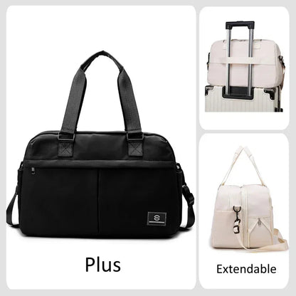 Geniş Uzatılabilir Seyahat Omuz Çantası Çok Katmanlı Duffle Bag - MAKKA