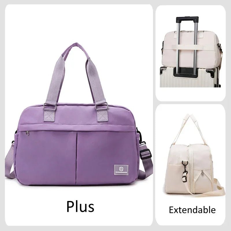 Geniş Uzatılabilir Seyahat Omuz Çantası Çok Katmanlı Duffle Bag - MAKKA