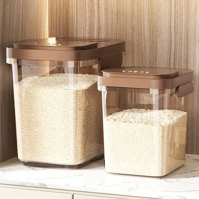 Gıda Sınıfı Mutfak Bakliyat Kutusu Saklama Kabı Hava Geçirmez - MAKKA