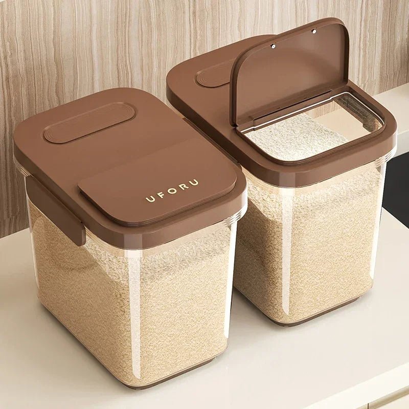 Gıda Sınıfı Mutfak Bakliyat Kutusu Saklama Kabı Hava Geçirmez - MAKKA