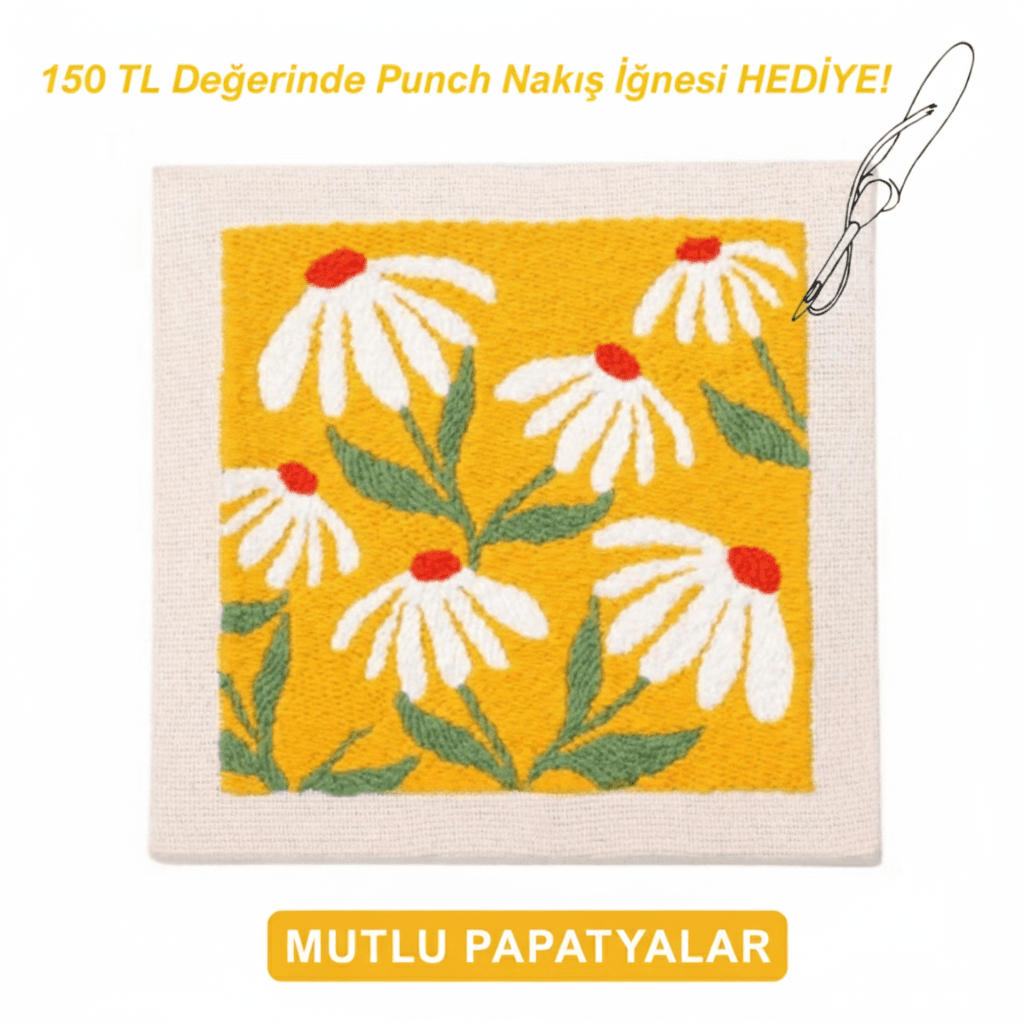 Huzur Veren Punch Nakış Seti Terapi Kiti - MAKKA