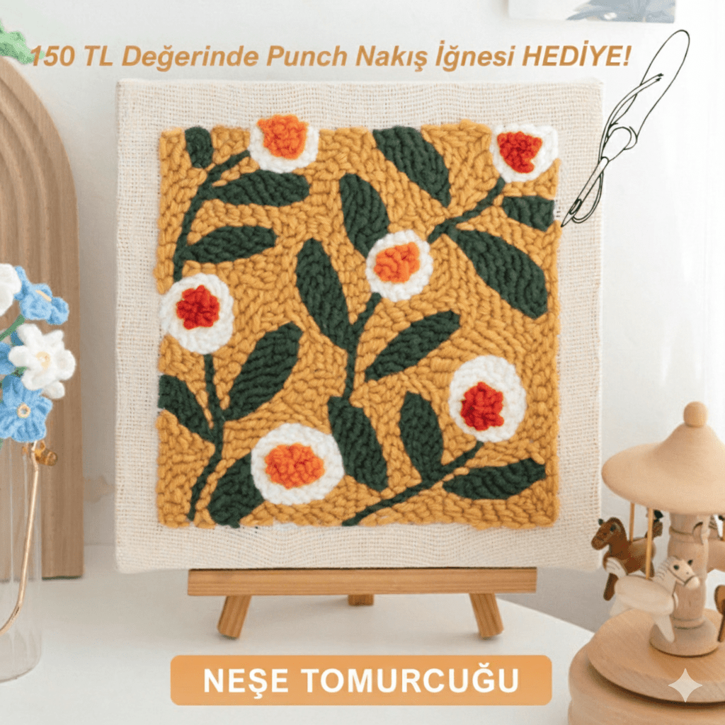 Huzur Veren Punch Nakış Seti Terapi Kiti - MAKKA