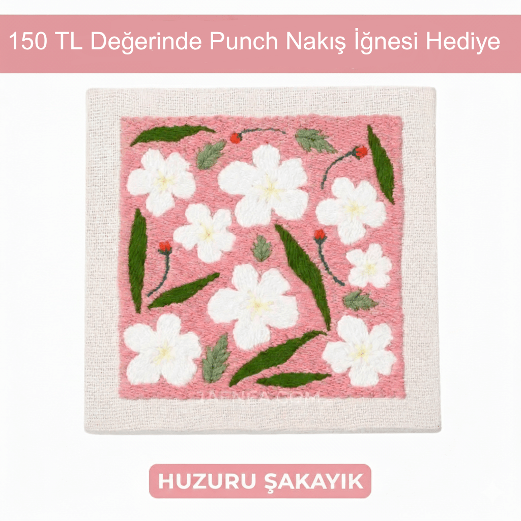 Huzur Veren Punch Nakış Seti Terapi Kiti - MAKKA