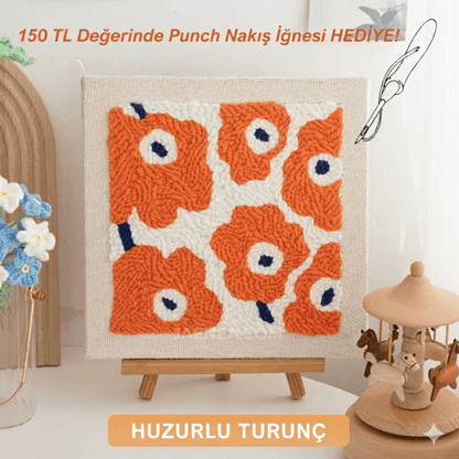 Huzur Veren Punch Nakış Seti Terapi Kiti - MAKKA