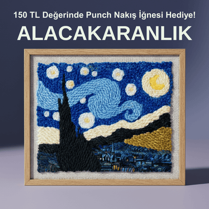 Huzur Veren Punch Nakış Seti Terapi Kiti - MAKKA