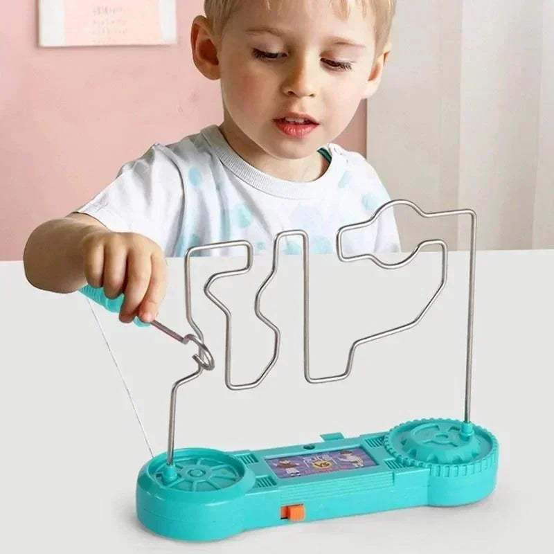 Renkli Montessori Duyusal Labirent Oyuncağı - İnce Motor Becerileri - MAKKA