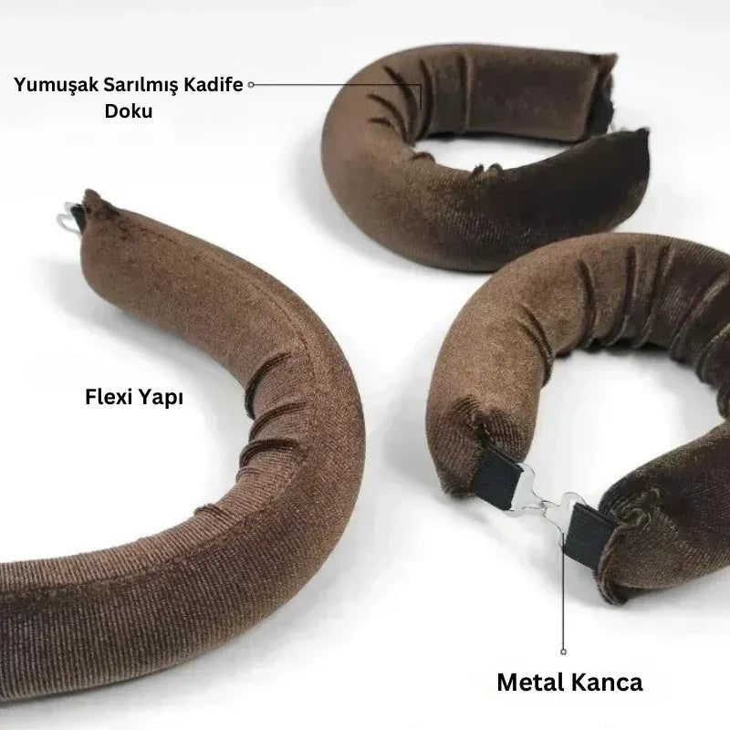 Isısız Saç Şekillendirici Bigudi Set Kancalı - MAKKA