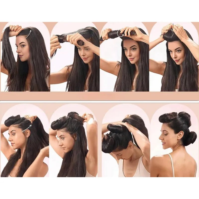 Isısız Saç Şekillendirici Bigudi Set Kancalı - MAKKA