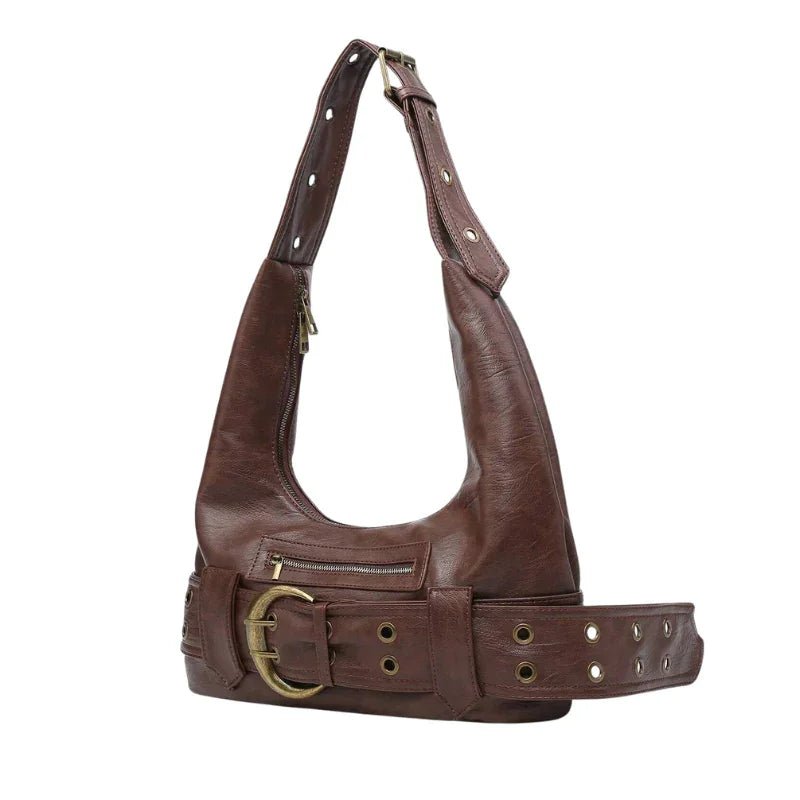 Kadın Omuz Çantası Kemer Detaylı Şık - MAKKA