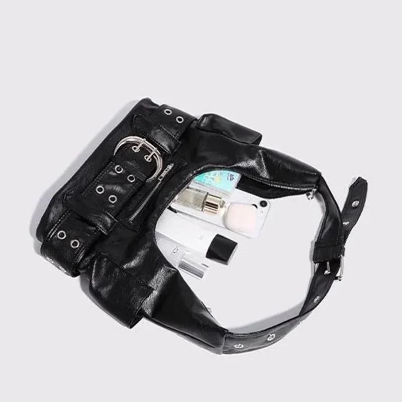 Kadın Omuz Çantası Kemer Detaylı Şık - MAKKA