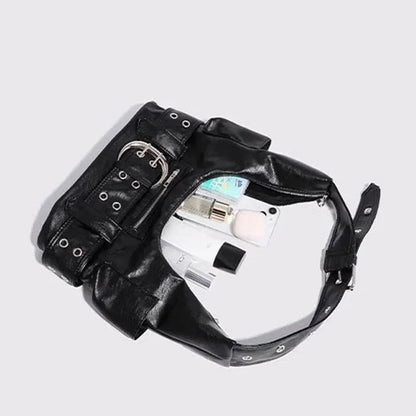 Kadın Omuz Çantası Kemer Detaylı Şık - MAKKA