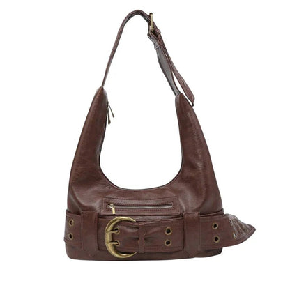 Kadın Omuz Çantası Kemer Detaylı Şık - MAKKA