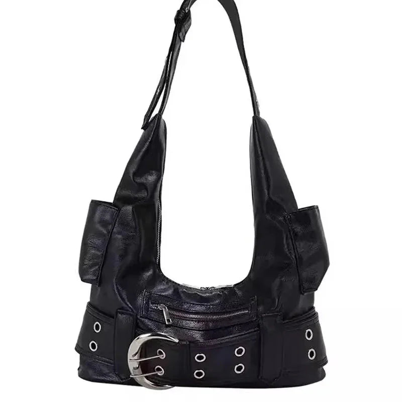 Kadın Omuz Çantası Kemer Detaylı Şık - MAKKA