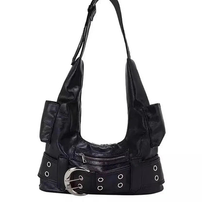 Kadın Omuz Çantası Kemer Detaylı Şık - MAKKA