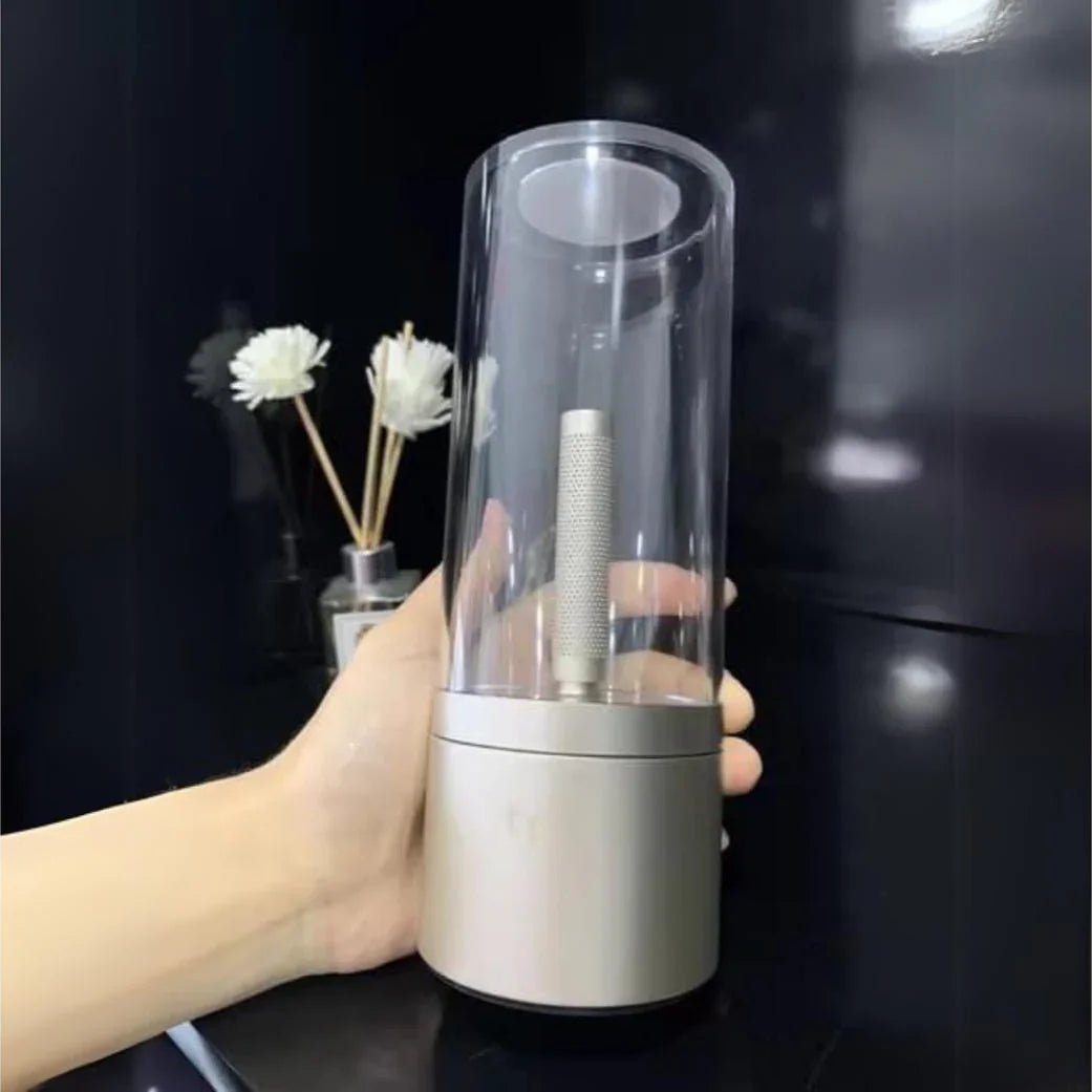 Kandil LED Mum Lamba – Ayarlanabilir Ambiyans Işığı USB TYPE - C Şarjlı - MAKKA