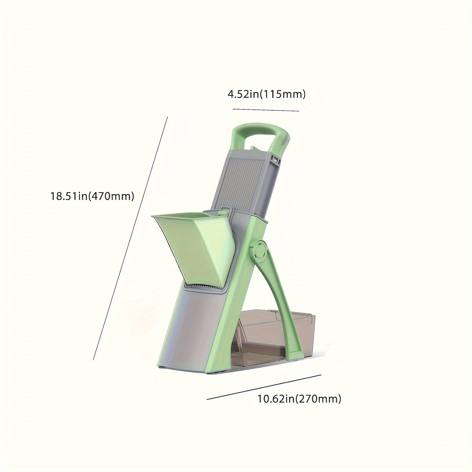 Katlanabilir Ayarlı Bıçaklı Çok Fonksiyonlu Sebze Meyve Dilimleyici Set - MAKKA