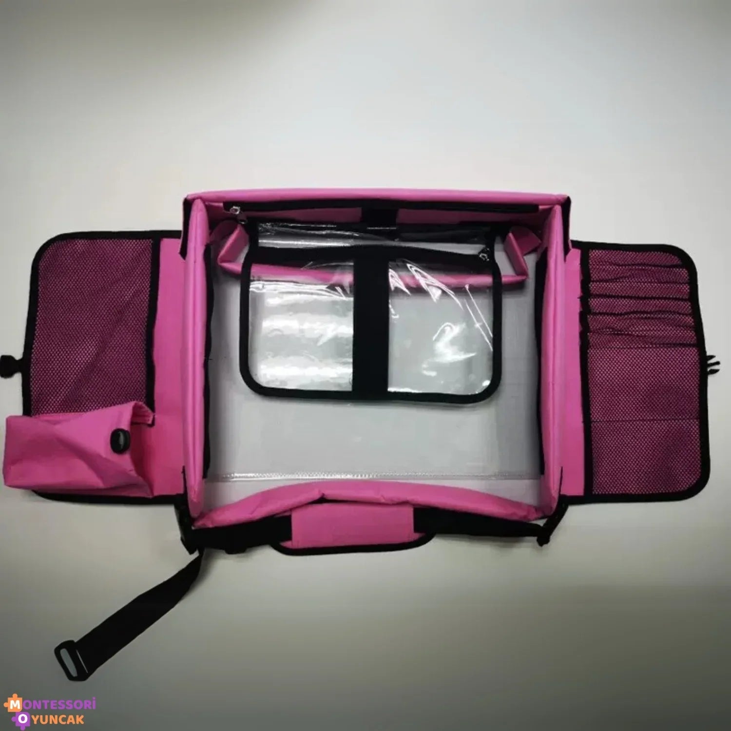 Katlanabilir Taşınabilir Oyun Masası Çocuk Aktiviteleri Öğrenme Montessori - MAKKA