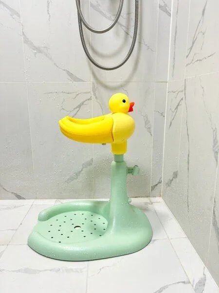 Kaymaz Tabanlı Ayarlanabilir Çocuk Banyo Aparatı Hafif Taşınabilir Güvenlik - MAKKA