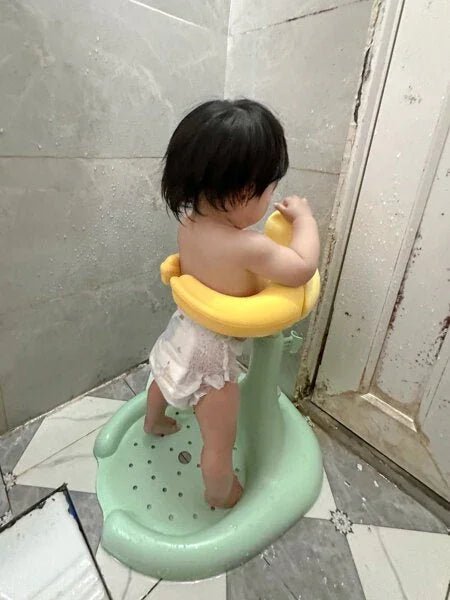 Kaymaz Tabanlı Ayarlanabilir Çocuk Banyo Aparatı Hafif Taşınabilir Güvenlik - MAKKA