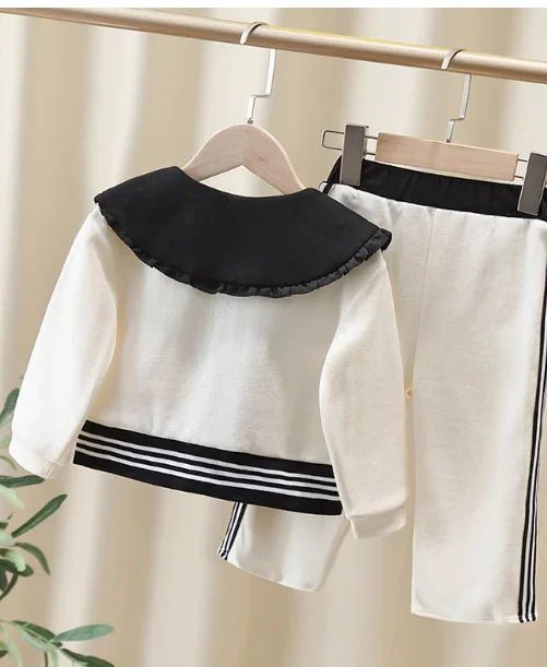 Kırık Beyaz Kız Çocuk Pamuklu Alt Üst Takım 2 - 7 Yaş - MAKKA