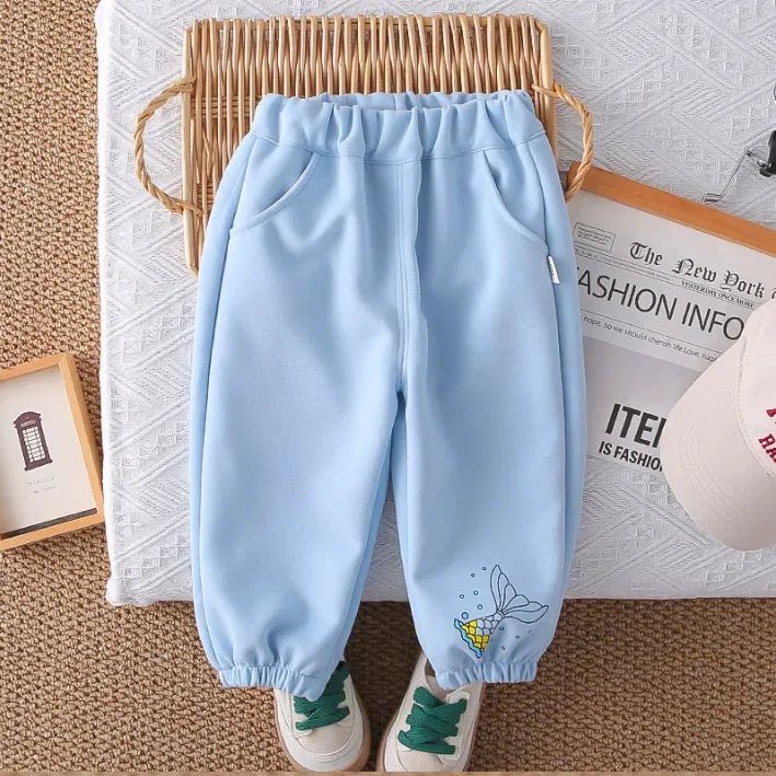 Kız Çocuk Denizkızı Fırfırlı 2 Parça Günlük Takım 1 - 5 Yaş - MAKKA