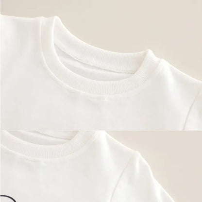 Kız Çocuk Tavşan Desenli Hırkalı Kot Pantolon 1 - 5 Yaş Takımı - MAKKA