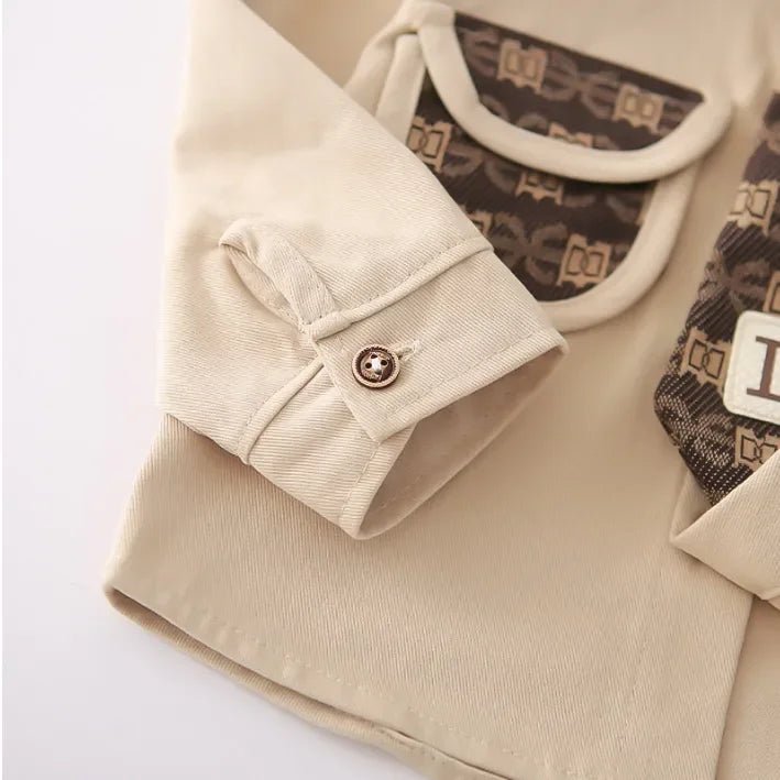 Kravatlı Erkek Çocuk 3 Parça Takım Şık Rahat Özel Gün - MAKKA