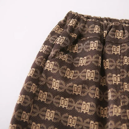 Kravatlı Erkek Çocuk 3 Parça Takım Şık Rahat Özel Gün - MAKKA