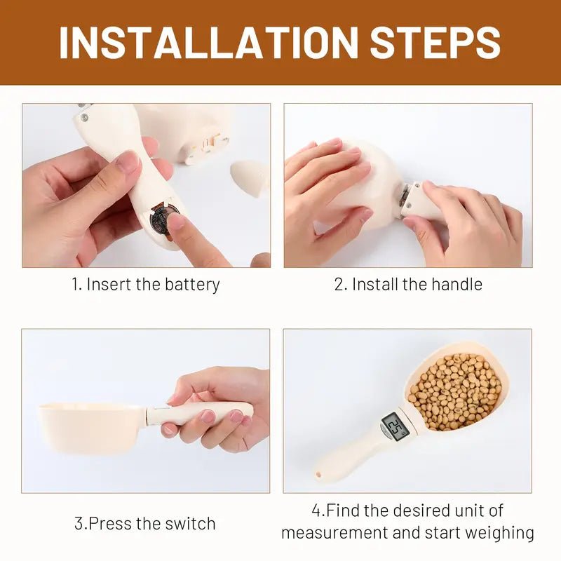 LCD Ekranlı Hassas 0.1g Mutfak Terazisi 800g Kapasiteli - MAKKA