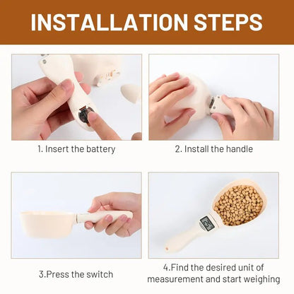 LCD Ekranlı Hassas 0.1g Mutfak Terazisi 800g Kapasiteli - MAKKA