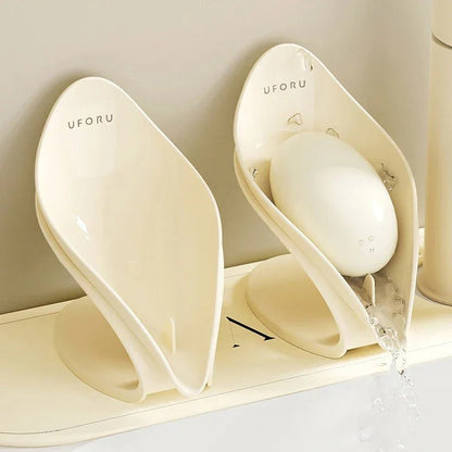 Lüks Kapaklı Plastik Sabun Kutusu Banyo Tezgahı Düzenleyici - MAKKA