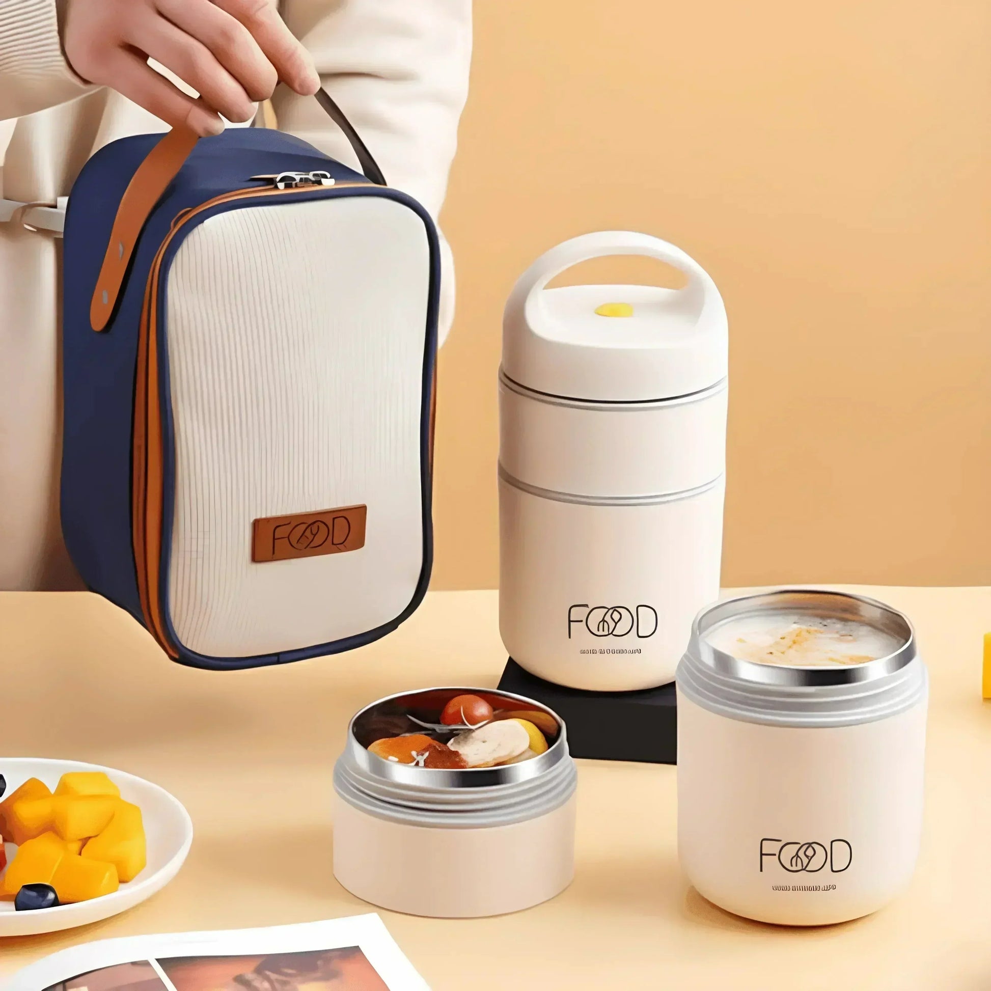 Lunch Box Fast Serisi Çelik Yemek Termosu - MAKKA