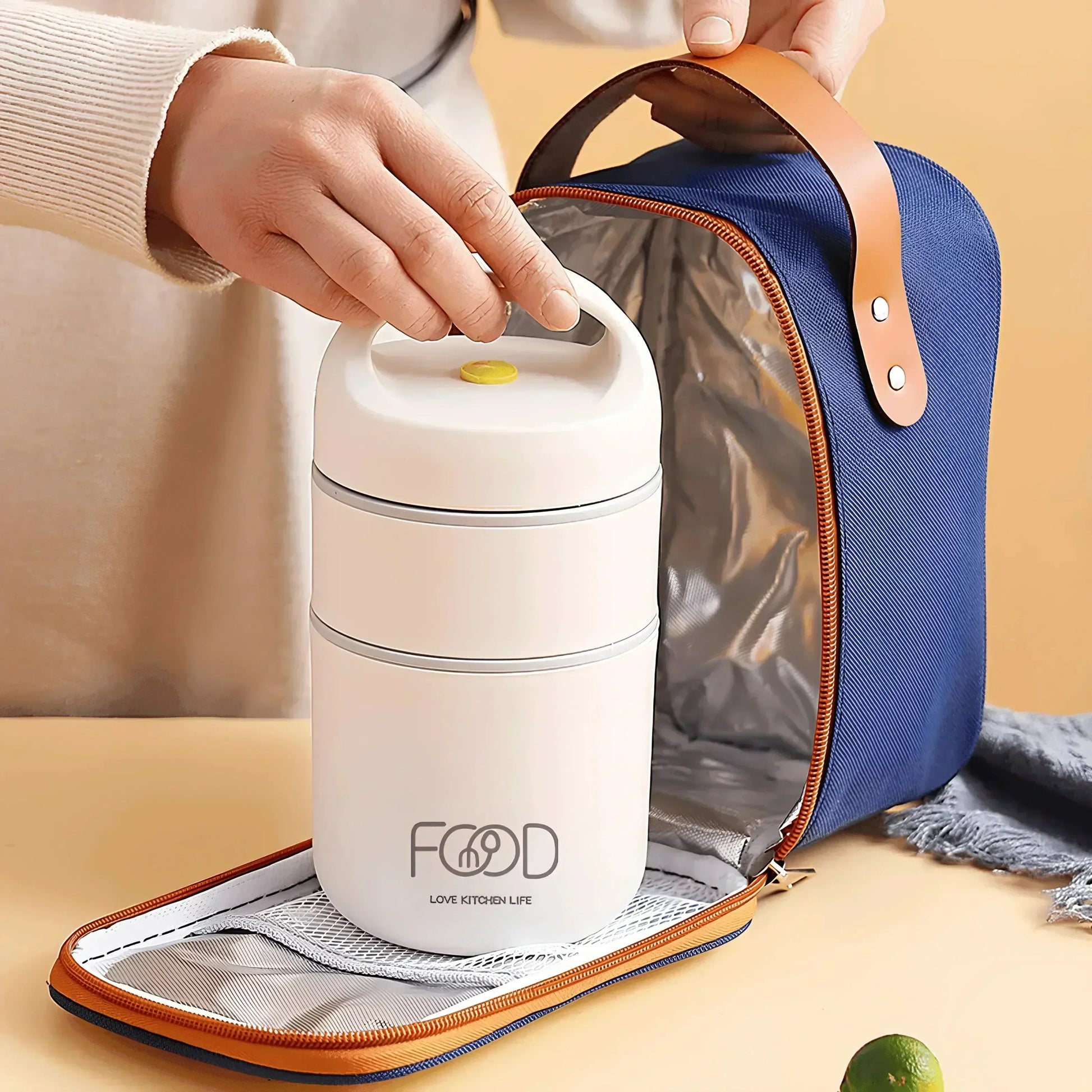 Lunch Box Fast Serisi Çelik Yemek Termosu - MAKKA