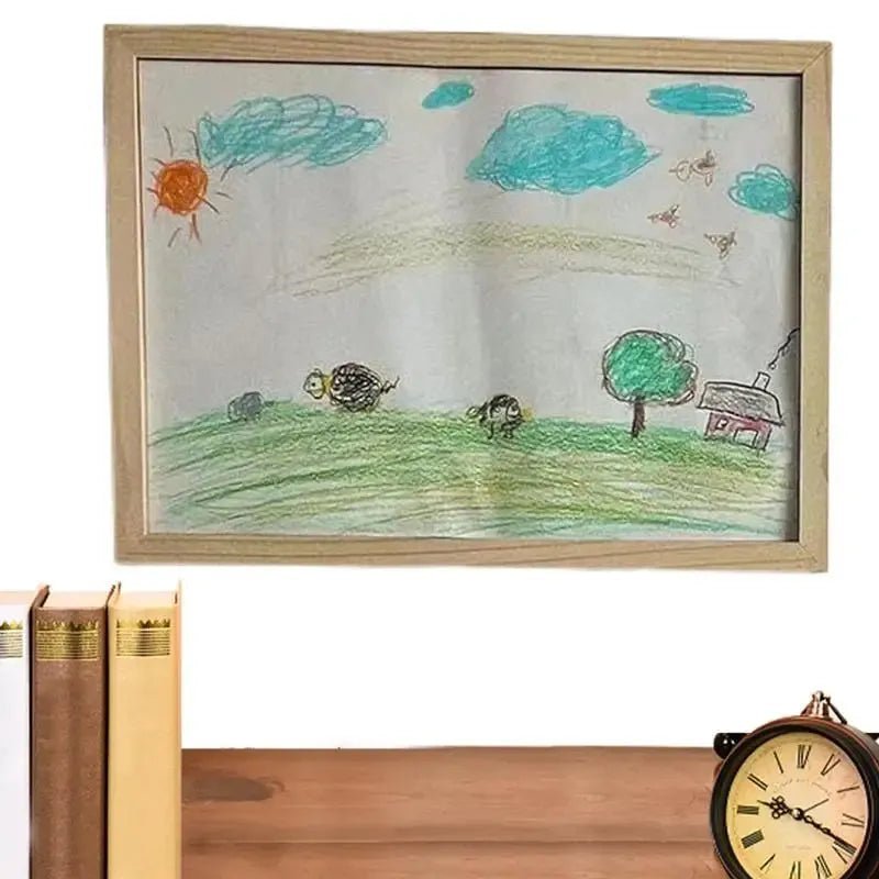 Manyetik Ahşap Sanat Çerçevesi - MAKKA