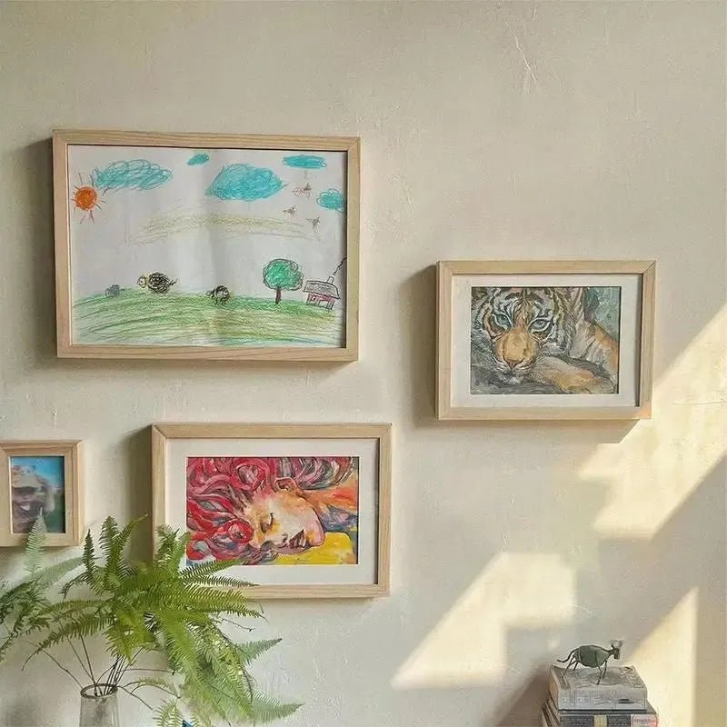 Manyetik Ahşap Sanat Çerçevesi - MAKKA