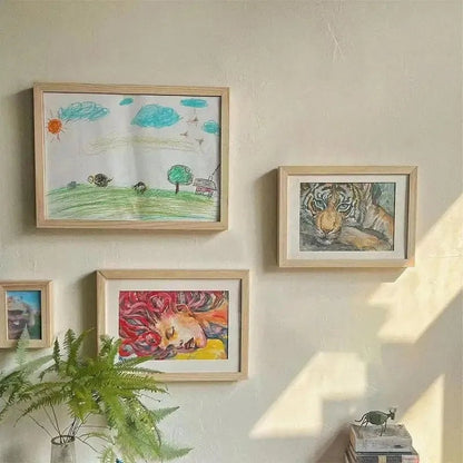 Manyetik Ahşap Sanat Çerçevesi - MAKKA