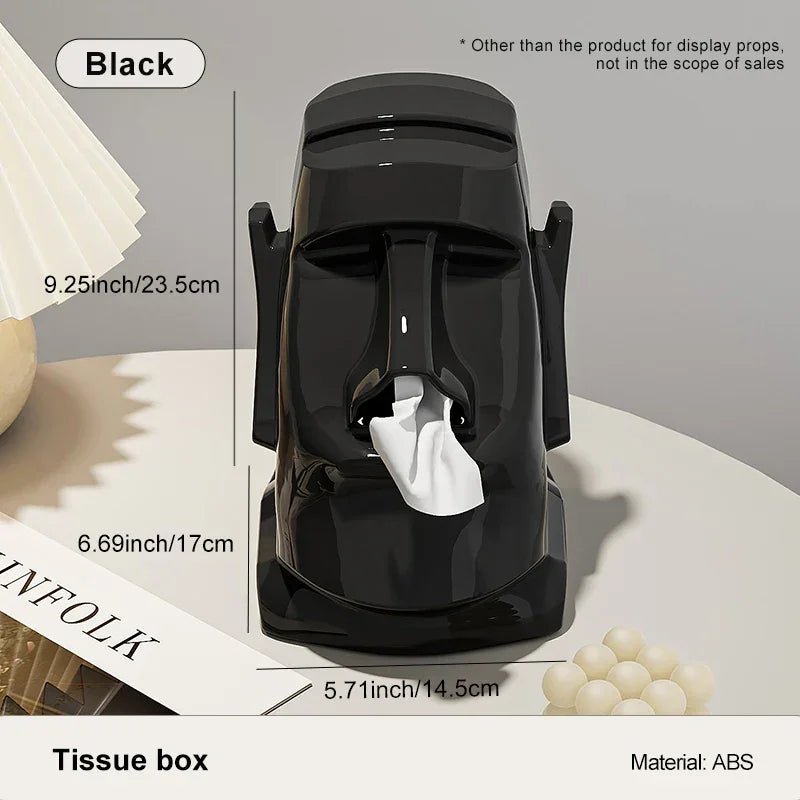 Masaüstü Gözlük ve Kulaklık Organizeri Çok Bölmeli Peçete Kutusu - MAKKA