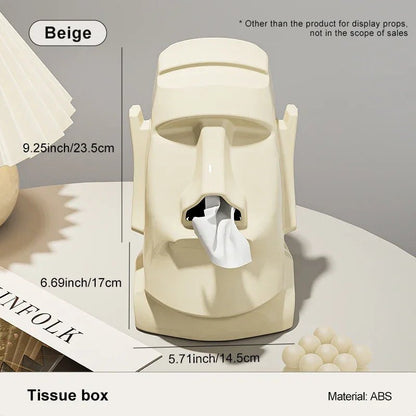 Masaüstü Gözlük ve Kulaklık Organizeri Çok Bölmeli Peçete Kutusu - MAKKA