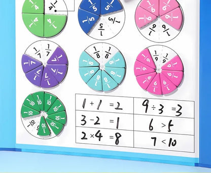 Mıknatıslı Kesir Öğrenme Seti - MAKKA