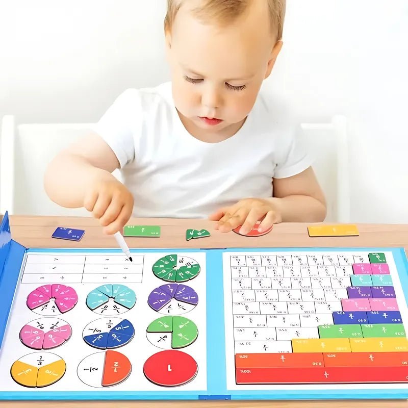 Mıknatıslı Kesir Öğrenme Seti - MAKKA