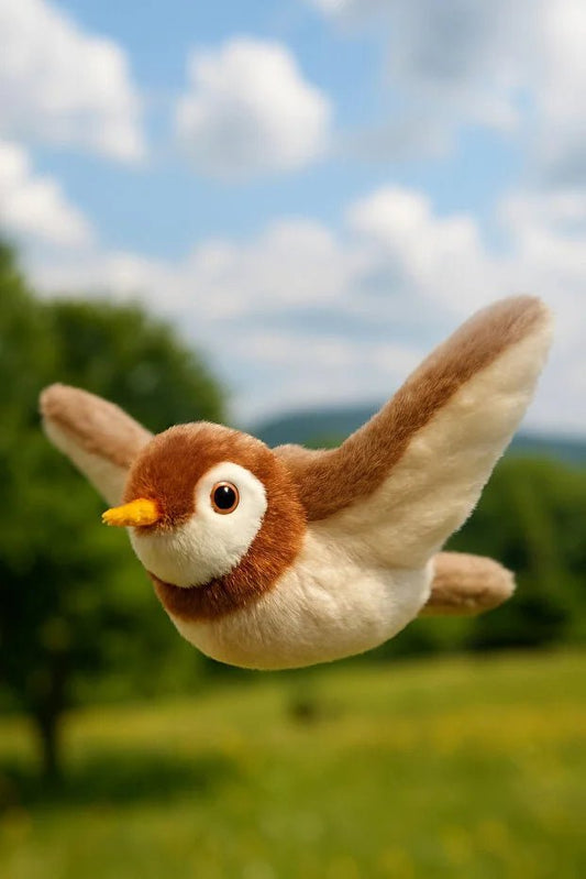 Miko Şarjlı Hareket Sensörlü Kuş Sesli Peluş Kedi Oyuncağı - MAKKA