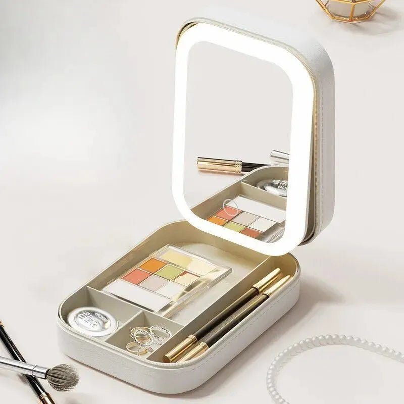 Minimal Led Işıklı Makyaj Çantası - MAKKA