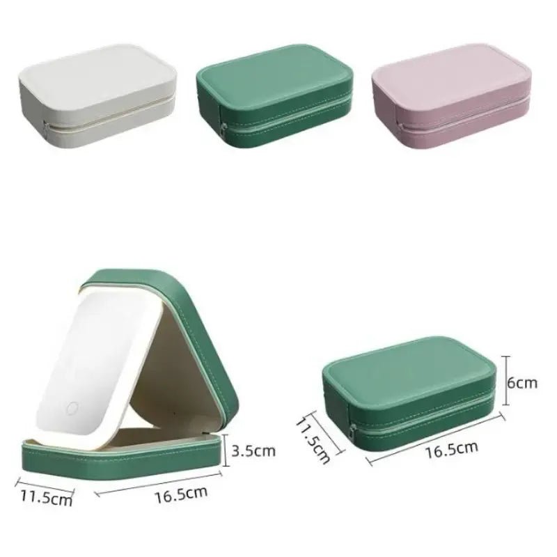 Minimal Led Işıklı Makyaj Çantası - MAKKA