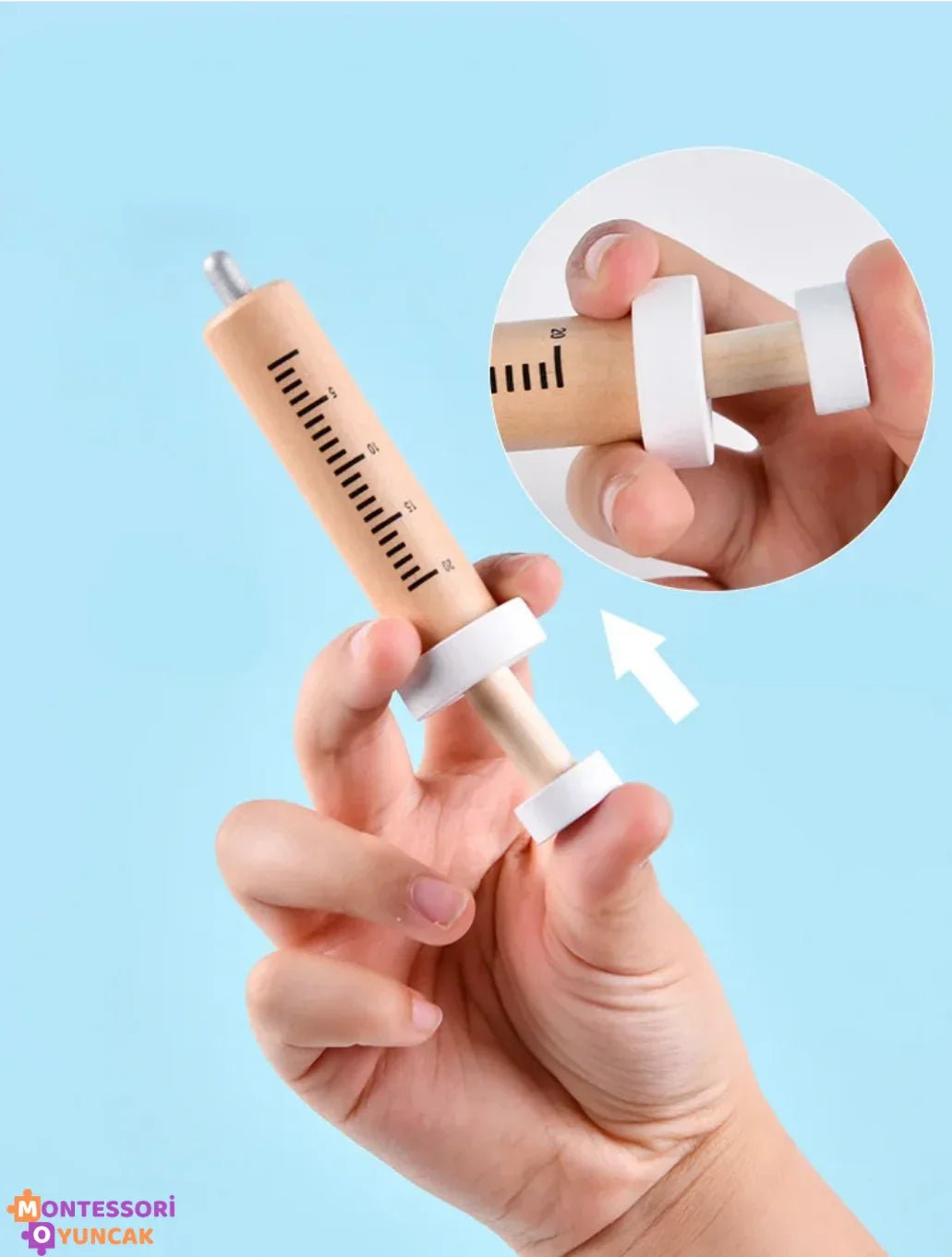 Montessori 25 Parça Dişçi Doktor Oyuncak Seti Ahşap Eğitimsel - MAKKA