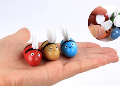 Montessori Ahşap Arı Kutusu Çocuklar İçin Eğitici Bulmaca Oyuncak - MAKKA