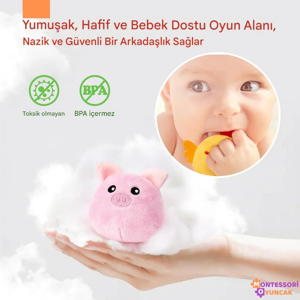 Montessori Ahşap İlk Çiftliğim Eğitici Rol Yapma Oyuncak Seti - MAKKA