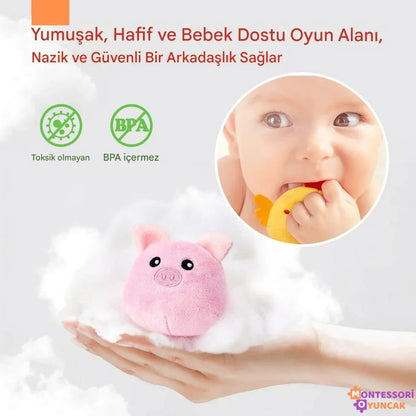 Montessori Ahşap İlk Çiftliğim Eğitici Rol Yapma Oyuncak Seti - MAKKA