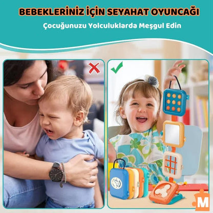 Montessori Aktivite Küpü Eğitici Duyu Motor Becerileri Oyuncağı - MAKKA