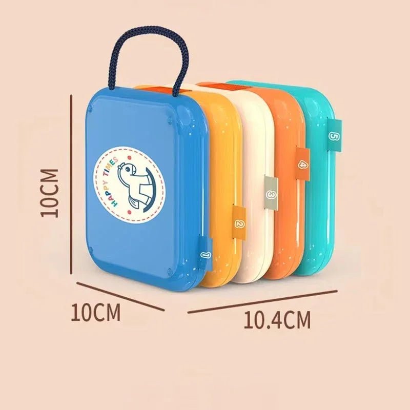 Montessori Aktivite Küpü Eğitici Duyu Motor Becerileri Oyuncağı - MAKKA