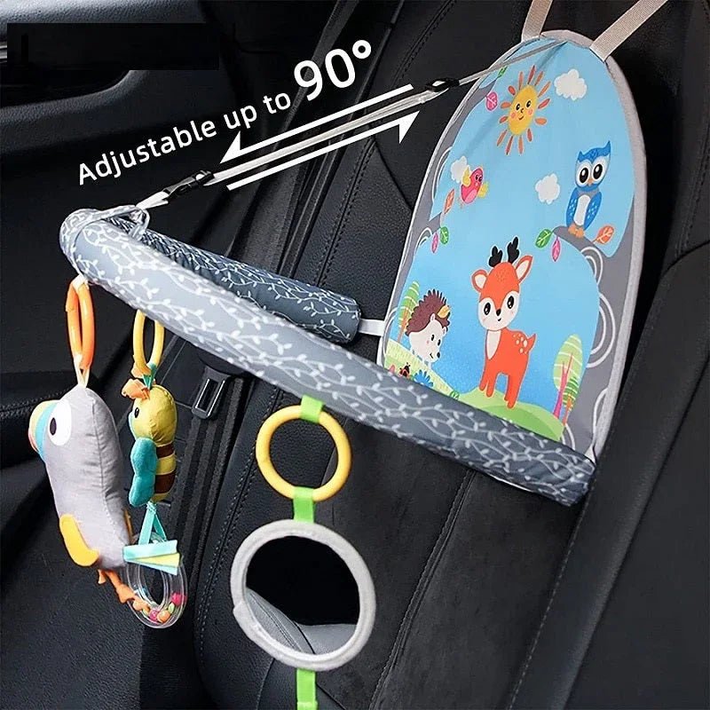 Montessori Bebek Araba Koltuğu Oyuncağı Ayarlanabilir Emniyet Kemeri - MAKKA